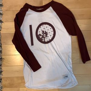 3/4 sleeve 10 tree shirt